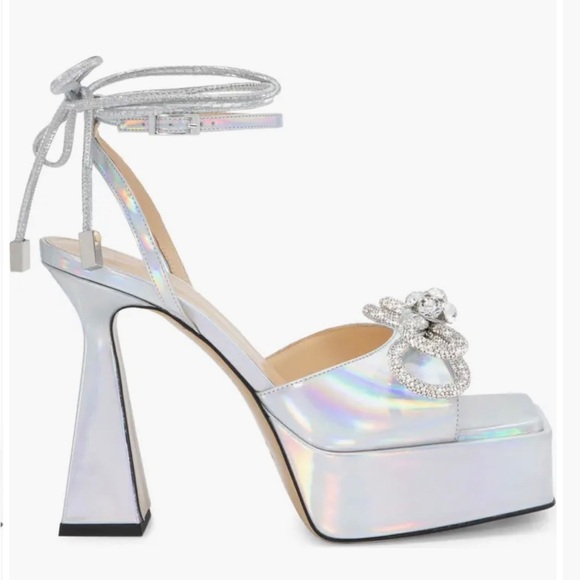 MACH & MACH Double Bow Platform Sandal - Picture 2 of 12